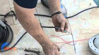 How To Replace a Pool Light Fixture [upl. by Liuka]