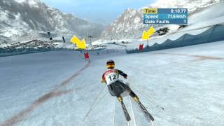 Torino 2006 Alpine Skiing PC Gameplay [upl. by Canon]