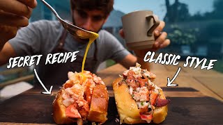 The Perfect Lobster Roll Recipe Completly From Scratch [upl. by Arnuad979]