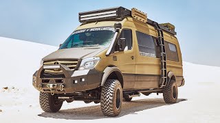 INSANE OFFROAD VAN CONVERSION  An INDEPTH Look At THE ULTIMATE CUSTOM CAMPERVAN ⛰️🚐 [upl. by Roe]