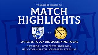 Highlights  Tonbridge Angels v Merstham  140924 [upl. by Bolan]