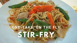 Incredible StirFry On The Blackstone Griddle  Easy as 1 2 3 [upl. by O'Mahony]