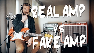 REAL amp vs FAKE amp  Kemper VS TUBE AMP [upl. by Nazarius]