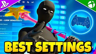 NEW Best Controller SETTINGS  Sensitivity in Fortnite Chapter 5 [upl. by Nnyleuqaj]