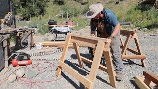 STUPIDEASY 2x4 SAWHORSE BUILD [upl. by Anor]