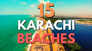 Top 15 Beaches in Karachi Sindh  Urdu amp Hindi  Tanveer Rajput TV [upl. by Claudius]