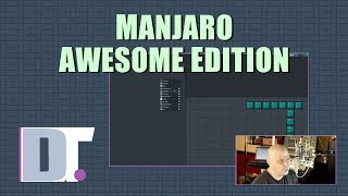 Manjaro Awesome Edition [upl. by Llerrehc]