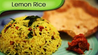 Lemon Rice  Quick And Easy South Indian Rice Recipe By Ruchi Bharani [upl. by Aicre]