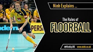 The Rules of Floorball  EXPLAINED [upl. by Htiekram637]