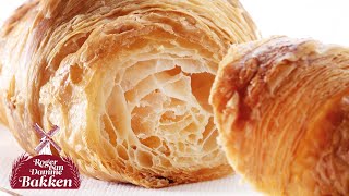 Franse roombotercroissants  Roger van Damme Bakken [upl. by Atterbury]