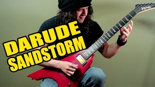 Darude Sandstorm goes Metal GUITAR COVER [upl. by Nared80]