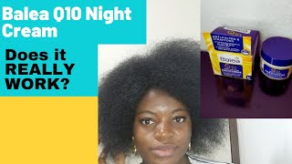 Balea Q10 Night Cream Review [upl. by Naldo582]