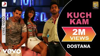 Kuch Kam Lyric Video  DostanaJohnAbhishekPriyankaShaanVishal amp ShekharKaran Johar [upl. by Yelehsa]