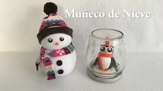 Como hacer un Muñeco de Nieve [upl. by Arihat482]