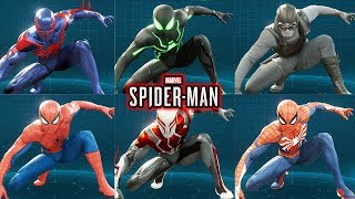 SpiderMan Ps4  How To Unlock Every SuitCostume Guide [upl. by Adnesor]