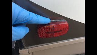 Removing and Sealing Travel Trailer Marker Tail amp Exterior Lights [upl. by Malchus736]