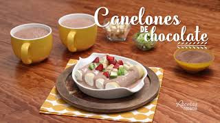 CANELONES DE CHOCOLATE ABUELITA® [upl. by Renrag]