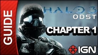 Halo 3 ODST  Walkthrough  Chapter 1 The Rookie Mombasa Streets Part 1 [upl. by Ishii206]