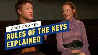 Locke and Key Cast Explains the Rules of the Magic Keys [upl. by Nylknarf723]