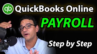 QuickBooks Online PAYROLL  Full Tutorial [upl. by Spiro]