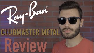 RayBan Clubmaster Metal Review [upl. by Suehtomit409]