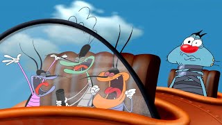 Oggy and the Cockroaches  Apprentice pilots S03E12 CARTOON  New Episodes in HD [upl. by Kyrstin732]