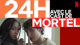 24H avec les acteurs de Mortel Nemo Schiffman Manon Bresch Carl Malapa  Netflix France [upl. by Erick463]