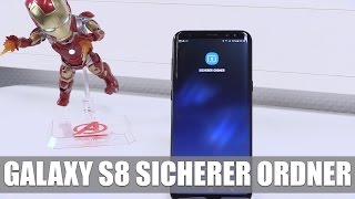 Samsung Galaxy S8 Vertrauliche Dateien mit dem sicheren Ordner schützen [upl. by Griffiths630]