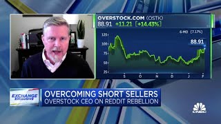 Overstockcom CEO on how the company overcame short sellers [upl. by Adnohr]