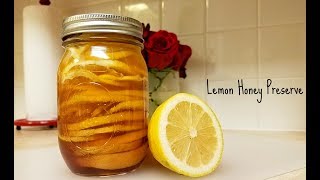 Lemon And Ginger Honey  Simply Mamá Cooks [upl. by Yenahs]