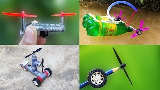 5 ways to make AWESOME TOYS from recycled plastic bottles bottle caps and straws [upl. by Henriha]