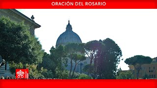 Oración del Rosario 31 de mayo de 2021 Papa Francisco [upl. by Anuahsat]