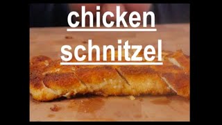 Ultimate crispy Chicken schnitzel [upl. by Whitford612]