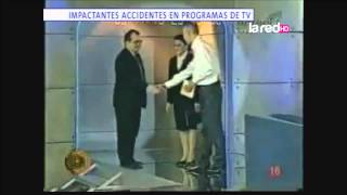 Impactantes accidentes en programas de TV [upl. by Roselle]