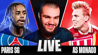 🔴PSG vs Monaco • Ligue 1 WATCH ALONG [upl. by Beatrix243]