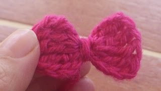 ¿Cómo hacer un Lazo a Crochet [upl. by Latsyc]