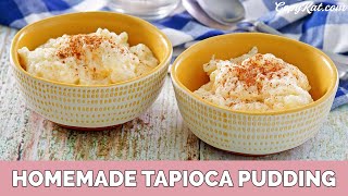 How to make Tapioca Pudding [upl. by Limak352]