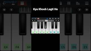 Kya Khoob Lagti Ho Piano Tutorial shorts [upl. by Fred]