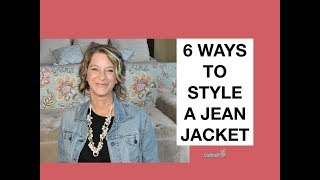 6 Ways to Style a Jean Jacket [upl. by Grete]