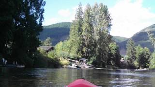 Kayaking Cowichan River Vancouver Island [upl. by Hersh]