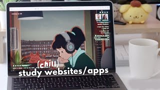 6 chill study websitesapps for students ✨ [upl. by Lhok986]