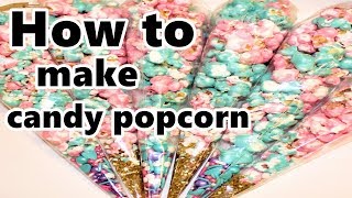 candy popcorn how to [upl. by Murtha]