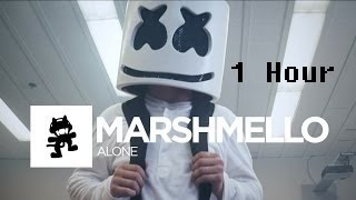 Marshmello I Alone 1 Hour Official Monstercat Music Video [upl. by Regdirb]