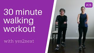 30 MINUTE WALKING WORKOUT  For Seniors and Beginners [upl. by Carita238]