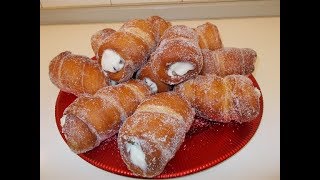 CARTOCCI SICILIANI  cannoli sofficissimi  Le ricette di zia Franca [upl. by Onitrof]