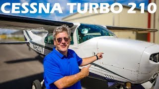 Cessna Turbo 210 Aircraft Flight and Pilot Interview [upl. by Hanafee]