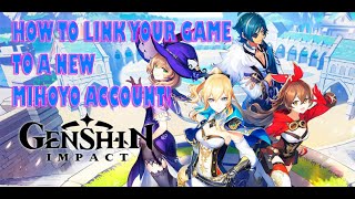 How to Link your Apple IdGame Center to New Mihoyo Account  Genshin Impact [upl. by Shulamith]