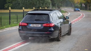 MercedesAMG E63 S Estate  Revs Launch Control amp Fast Accelerations [upl. by Juli]