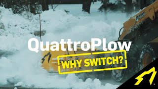 Why Switch to the SnowWolf QuattroPlow [upl. by Annahvas967]