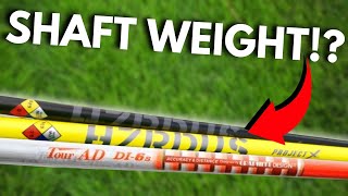 Which Driver Shaft Weight Should YOU Use [upl. by Riedel]